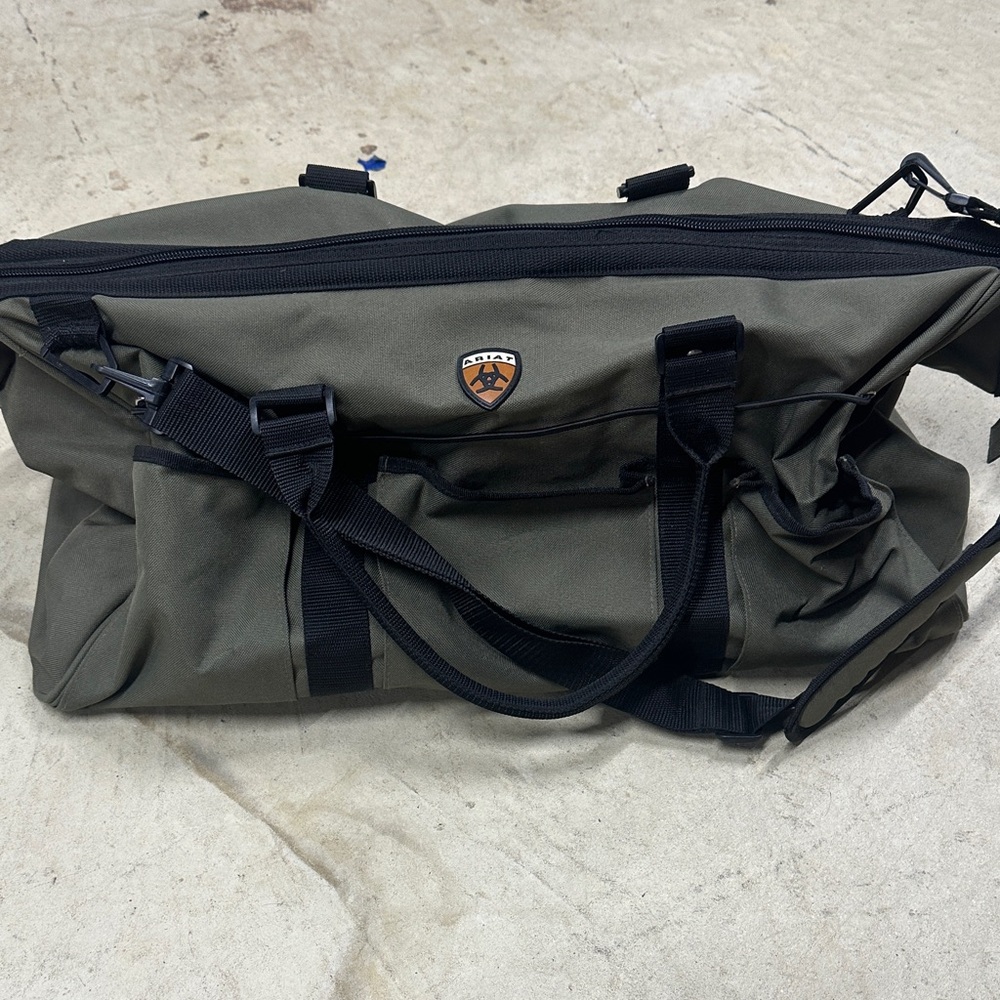Ariat Olive Green Duffel Equipment Bag